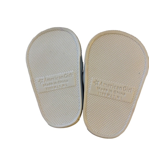 American Girl Doll Shoe Bundle Cool Expression Emoji Rainbow Diamond & Slippers - Picture 6 of 7